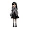 Monster High Wednesday Doll and Accessories, Wednesday Addams Collectible in Nevermore Academy Uniform with Thing and Backpack, Doll Stand